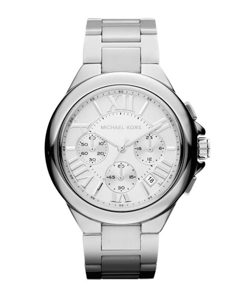 michael kors watches silverburn|michael kors chronograph watch silver.